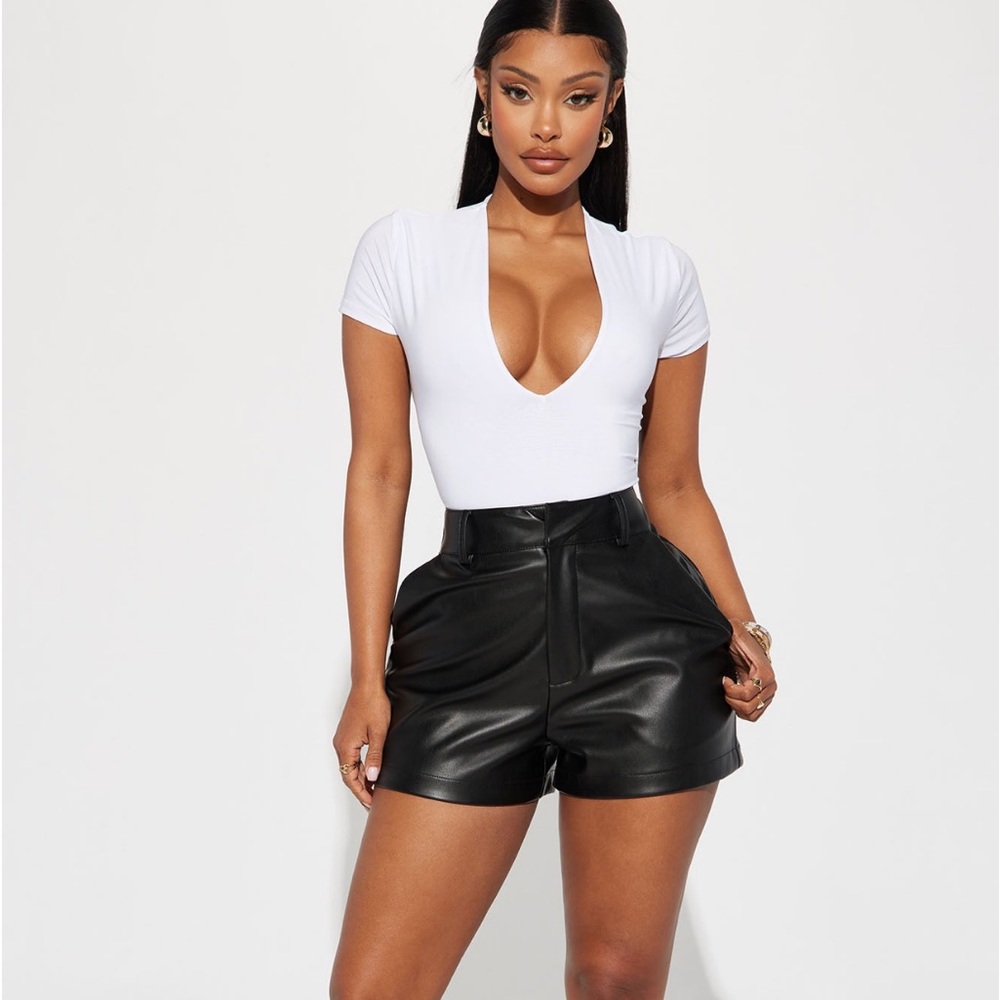 **NEW** Remington Faux Leather Shorts